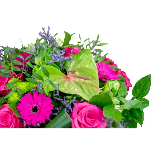 Bouquet of pink flowers